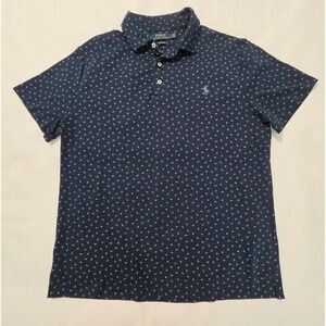 Polo Ralph Lauren Men's Custom Slim Fit Geometric Print  Polo Shirt L